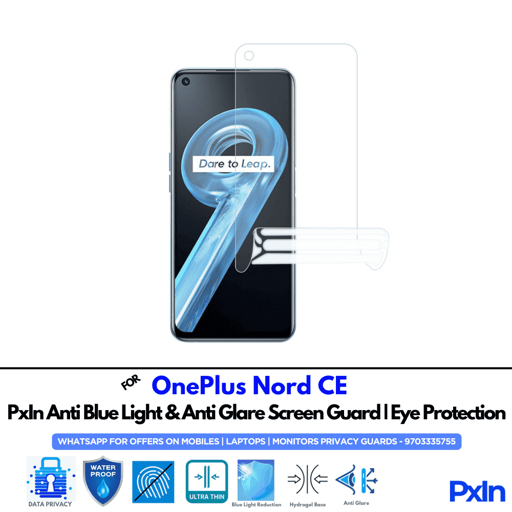 OnePlus Nord CE Mobile Anti Bluelight Screen Guard