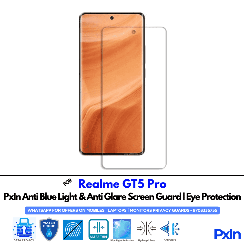Realme GT5 Pro Mobile Anti Bluelight Screen Guard