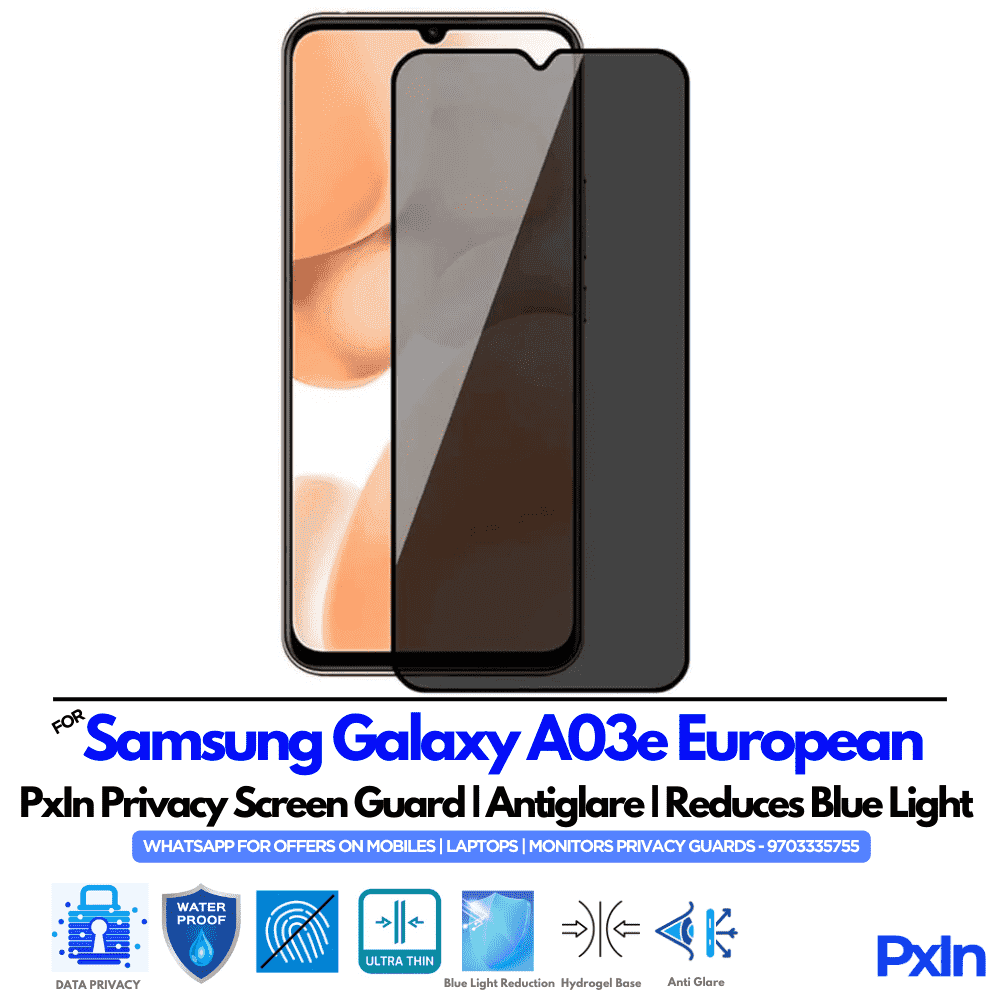 Samsung Galaxy A03e European Privacy Screen Guard