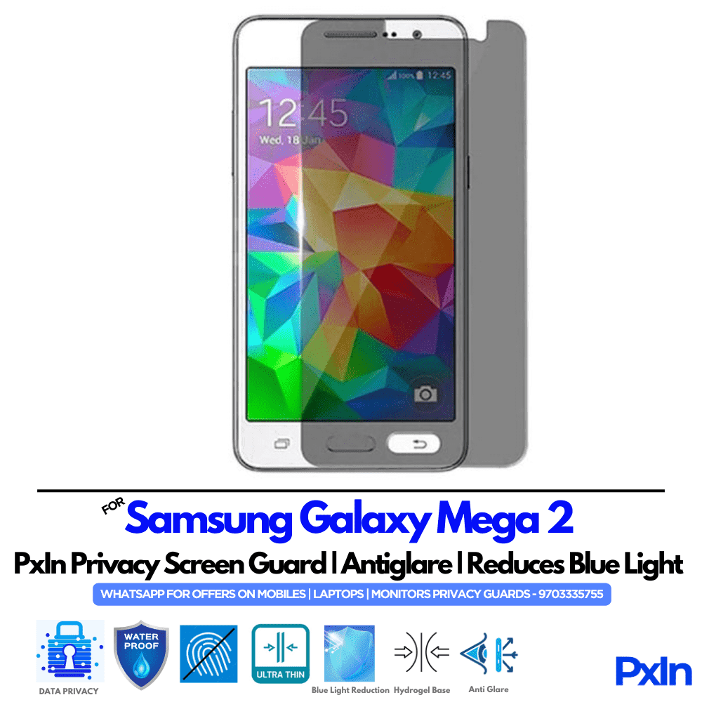 Samsung Galaxy Mega 2 Mobile Privacy Screen Guard