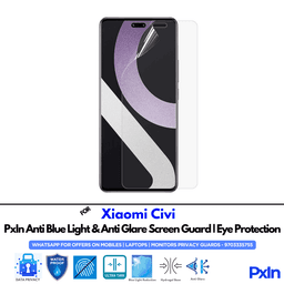Xiaomi Civi Mobile Anti Bluelight Screen Guard
