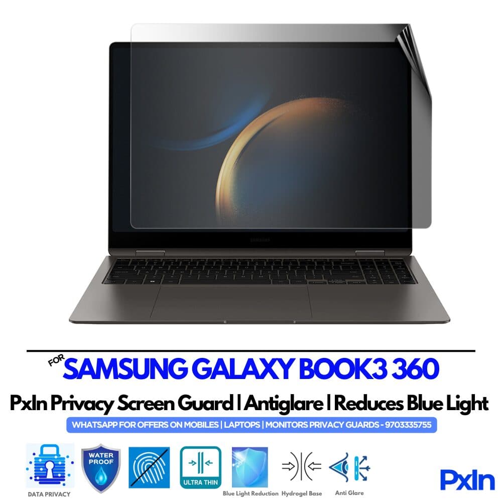 SAMSUNG GALAXY BOOK3 360 Tab Privacy Screen