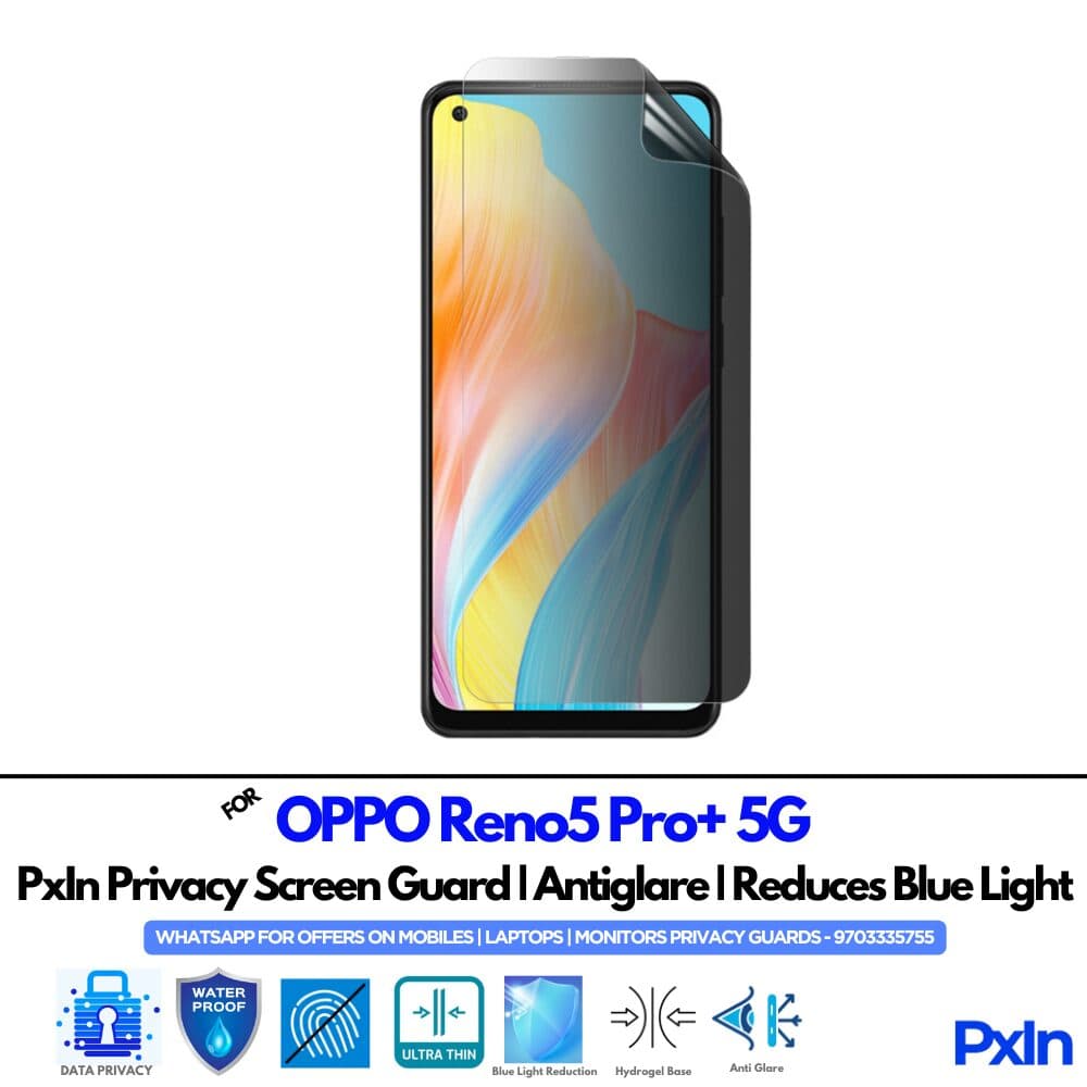 OPPO Reno5 Pro+ 5G Mobile Privacy Screen
