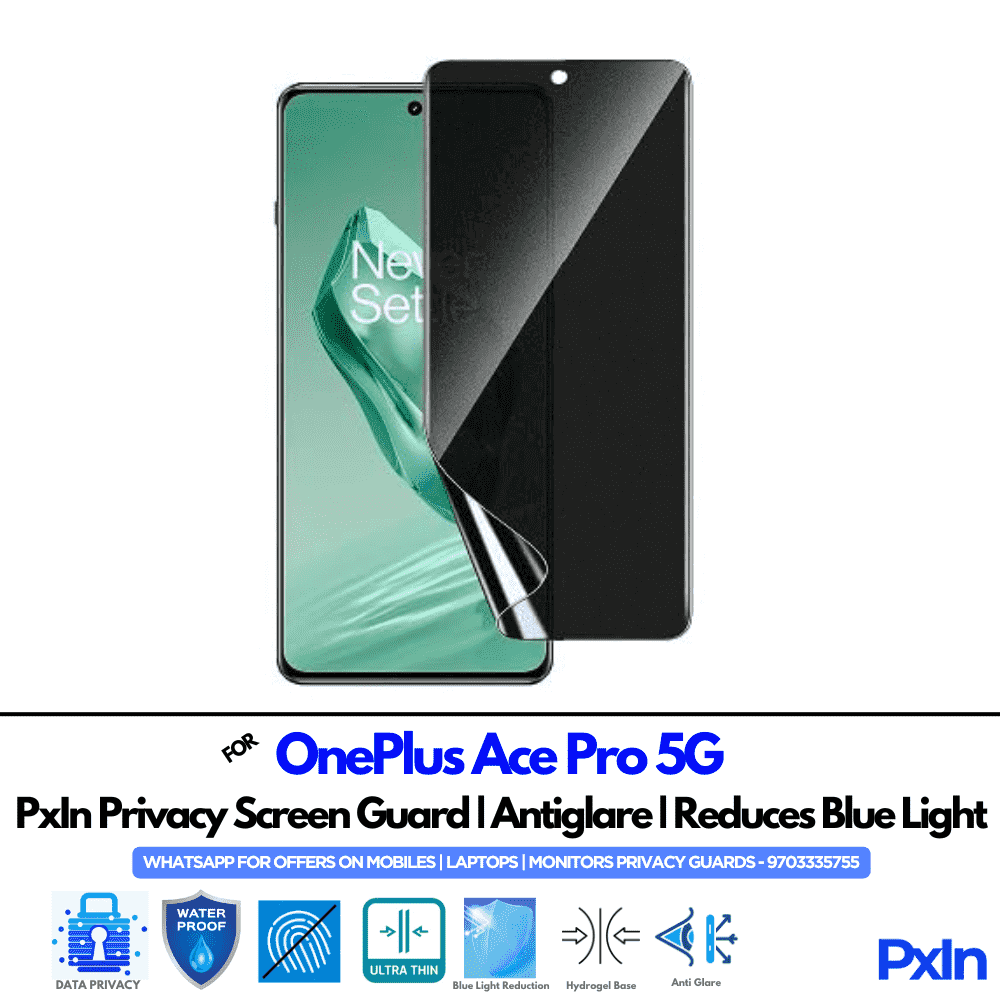 OnePlus Ace Pro 5G Mobile Privacy Screen