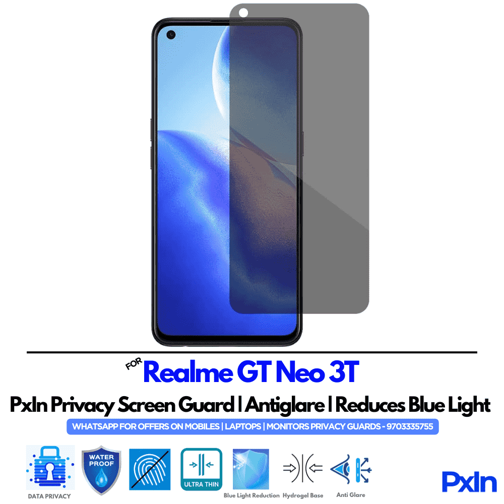 Realme GT NEO 3T Mobile Privacy Screen