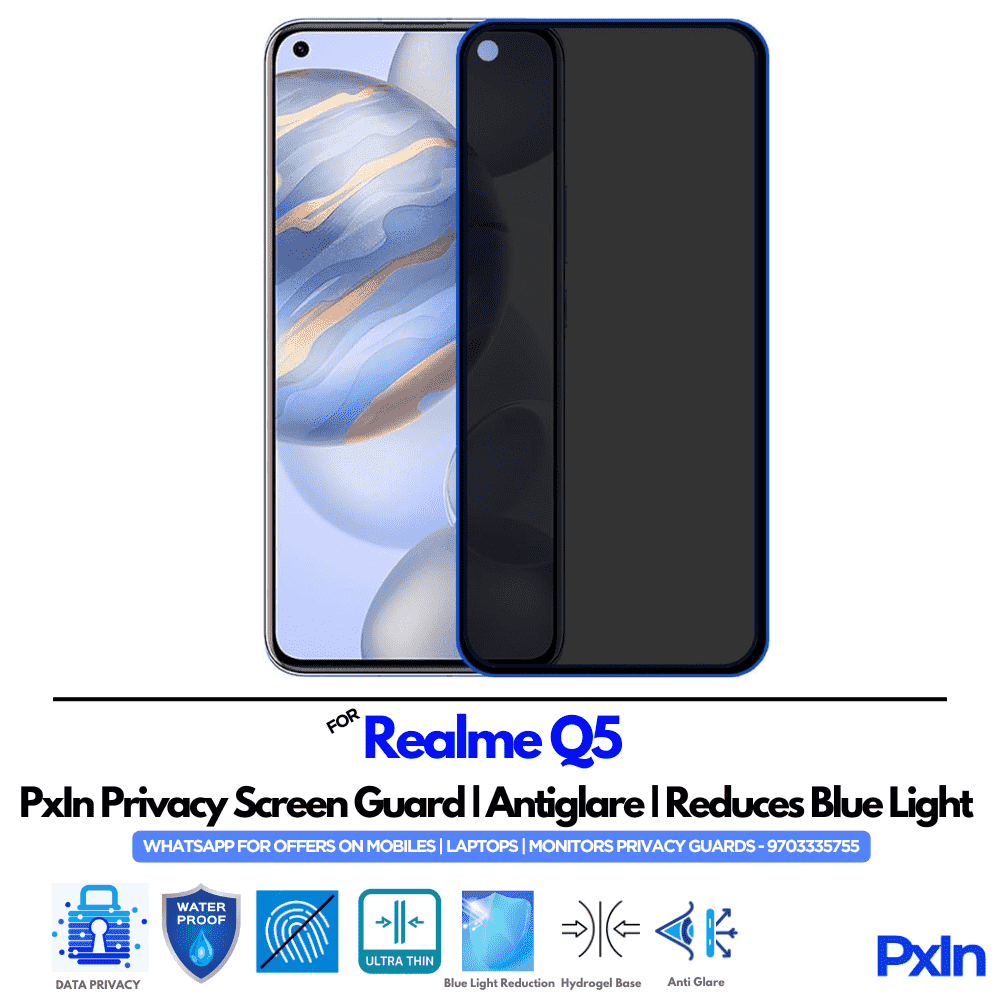 Realme Q5 Mobile Privacy Screen