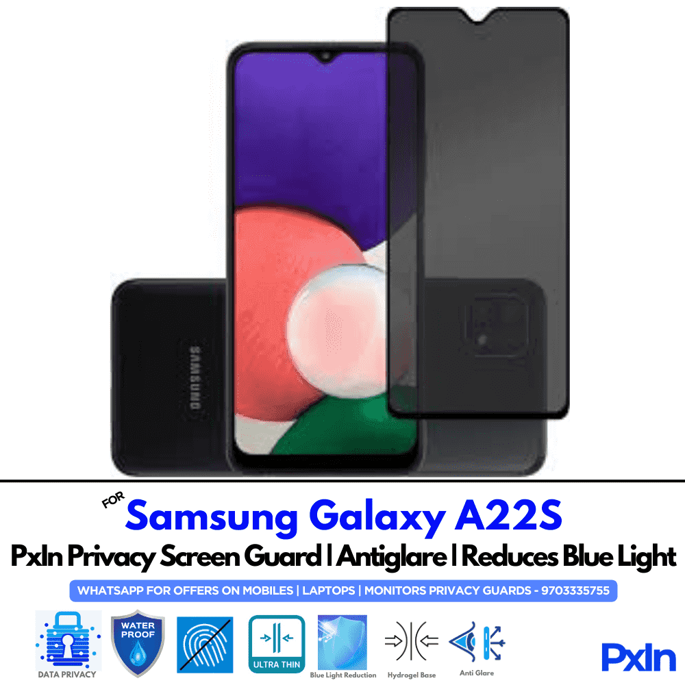 Samsung Galaxy A22S Mobile Privacy Screen Guard