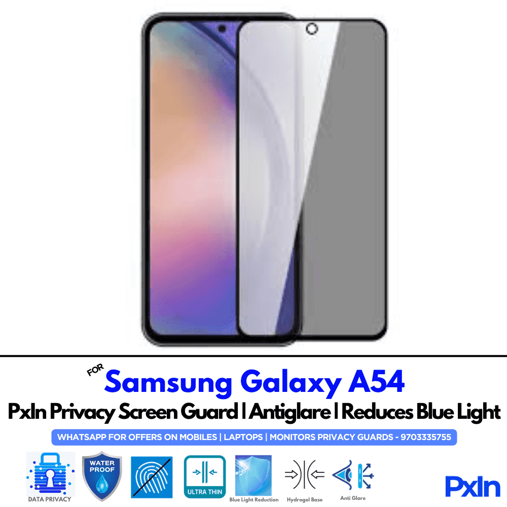 Samsung Galaxy A54 Mobile Privacy Screen Guard
