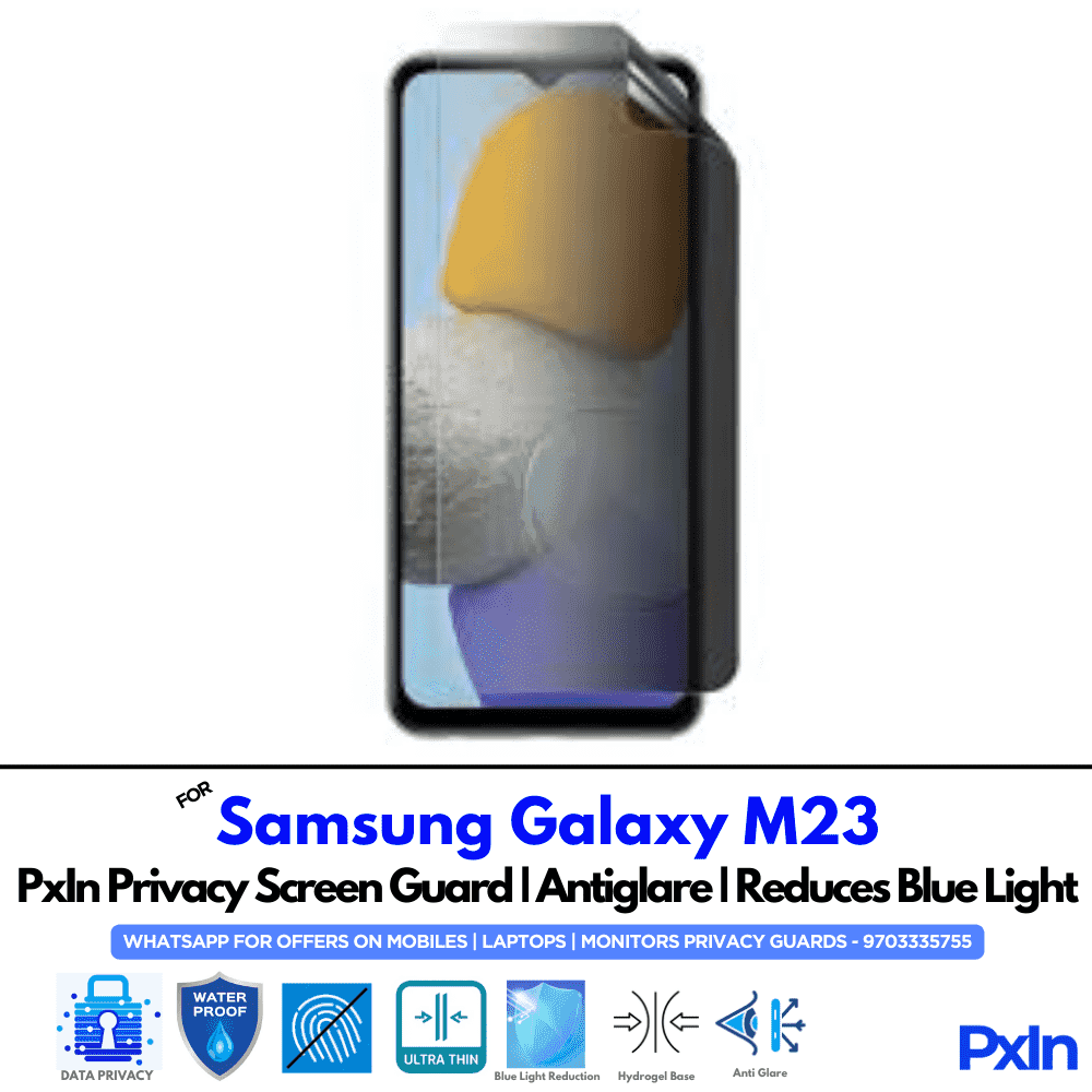 Samsung Galaxy M23 Mobile Privacy Screen Guard