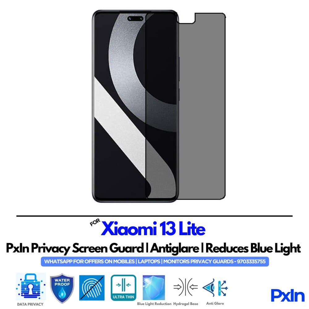 Xiaomi 13 Lite Mobile Privacy Screen