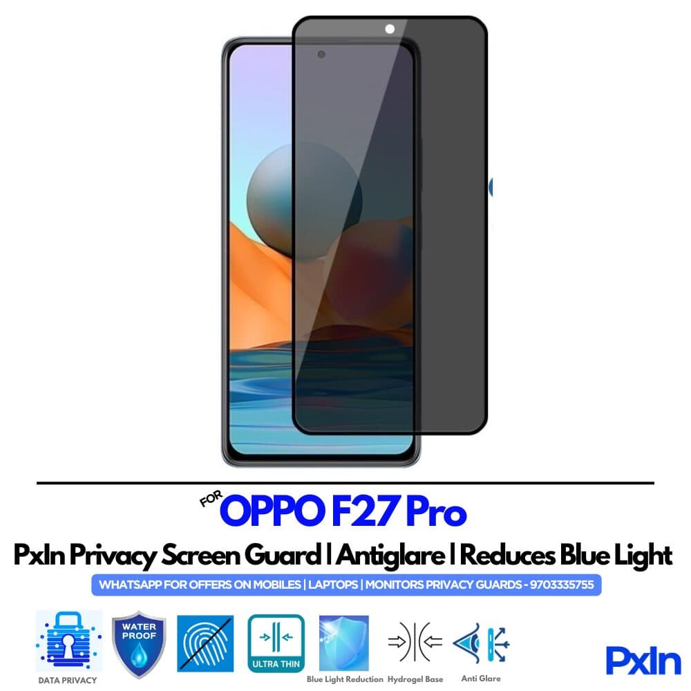 OPPO F27 Pro Mobile Privacy Screen