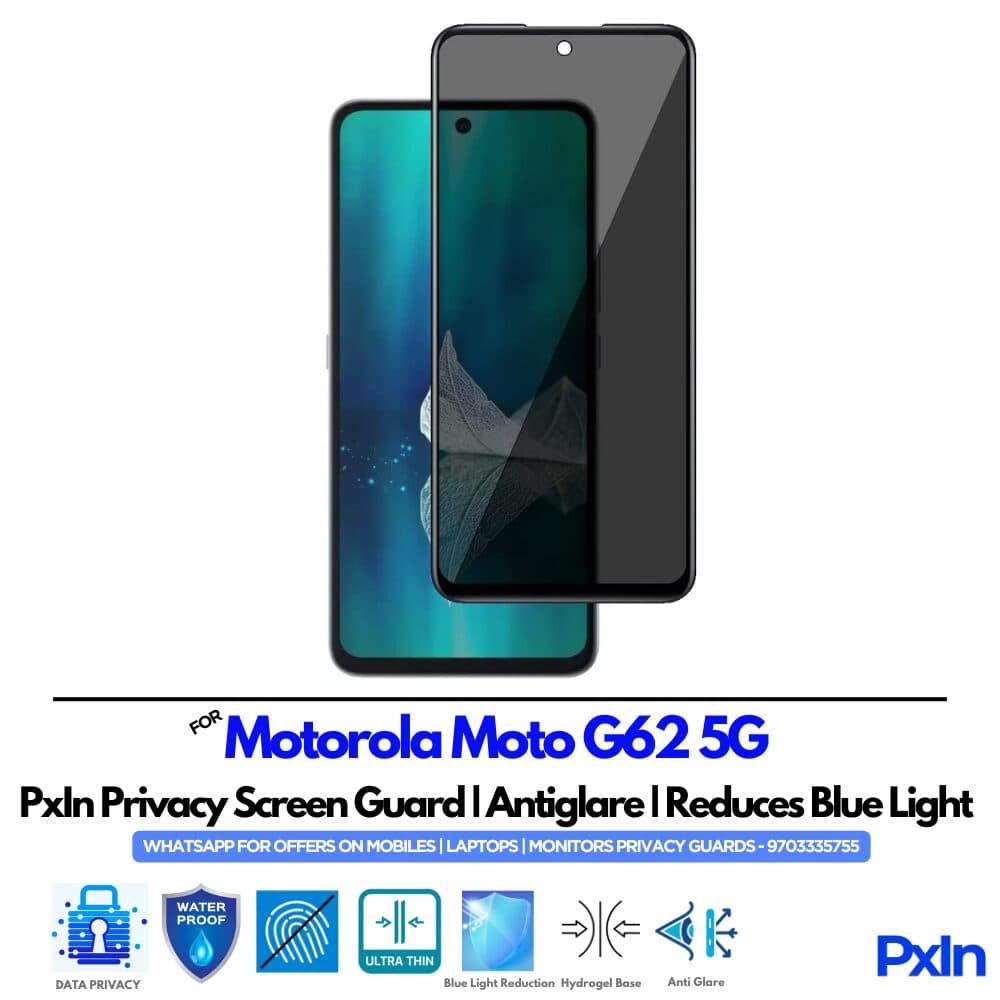 Motorola Moto G62 5G Mobile Privacy Screen