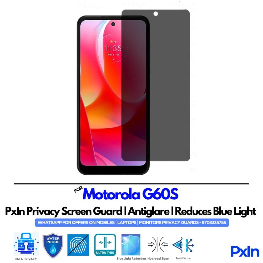Motorola G60S Mobile Privacy Screen