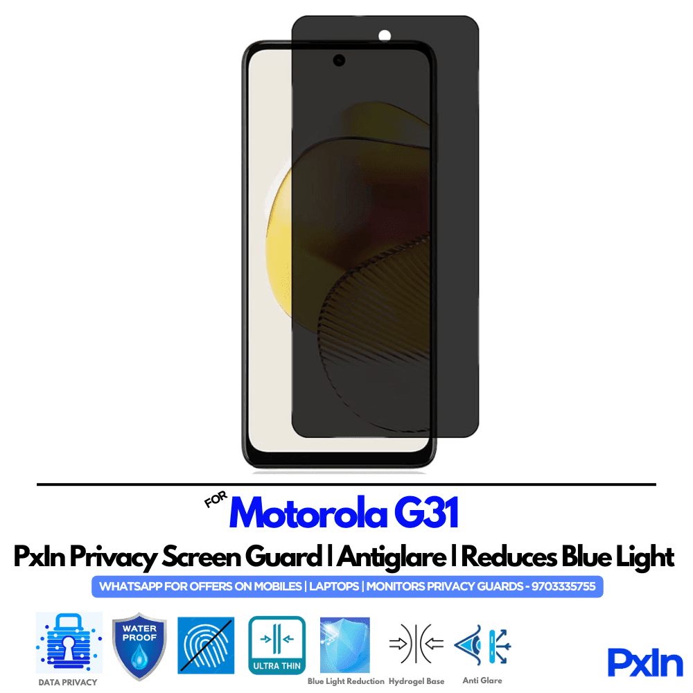 Motorola G31 Mobile Privacy Screen