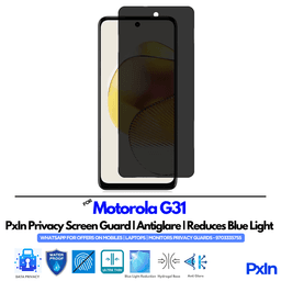 Motorola G31 Mobile Privacy Screen