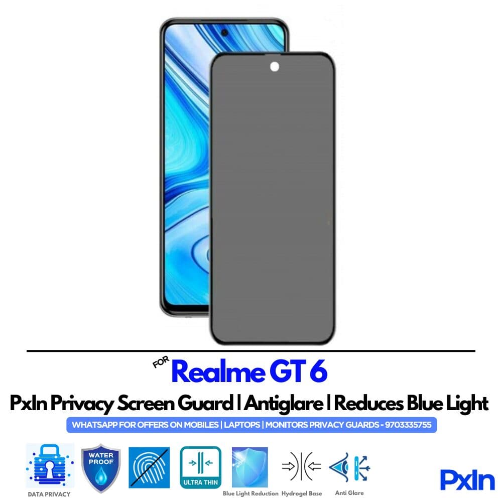 Realme GT 6 Mobile Privacy Screen