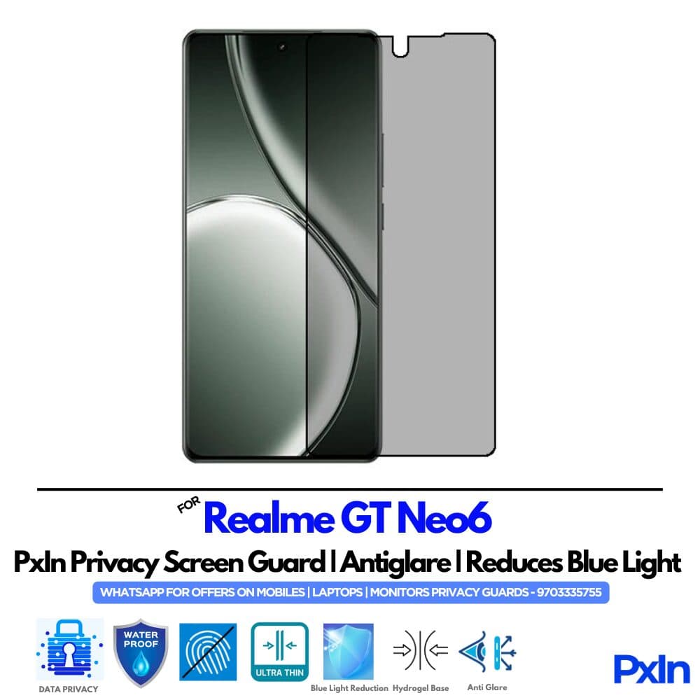 Realme GT Neo6 Mobile Privacy Screen