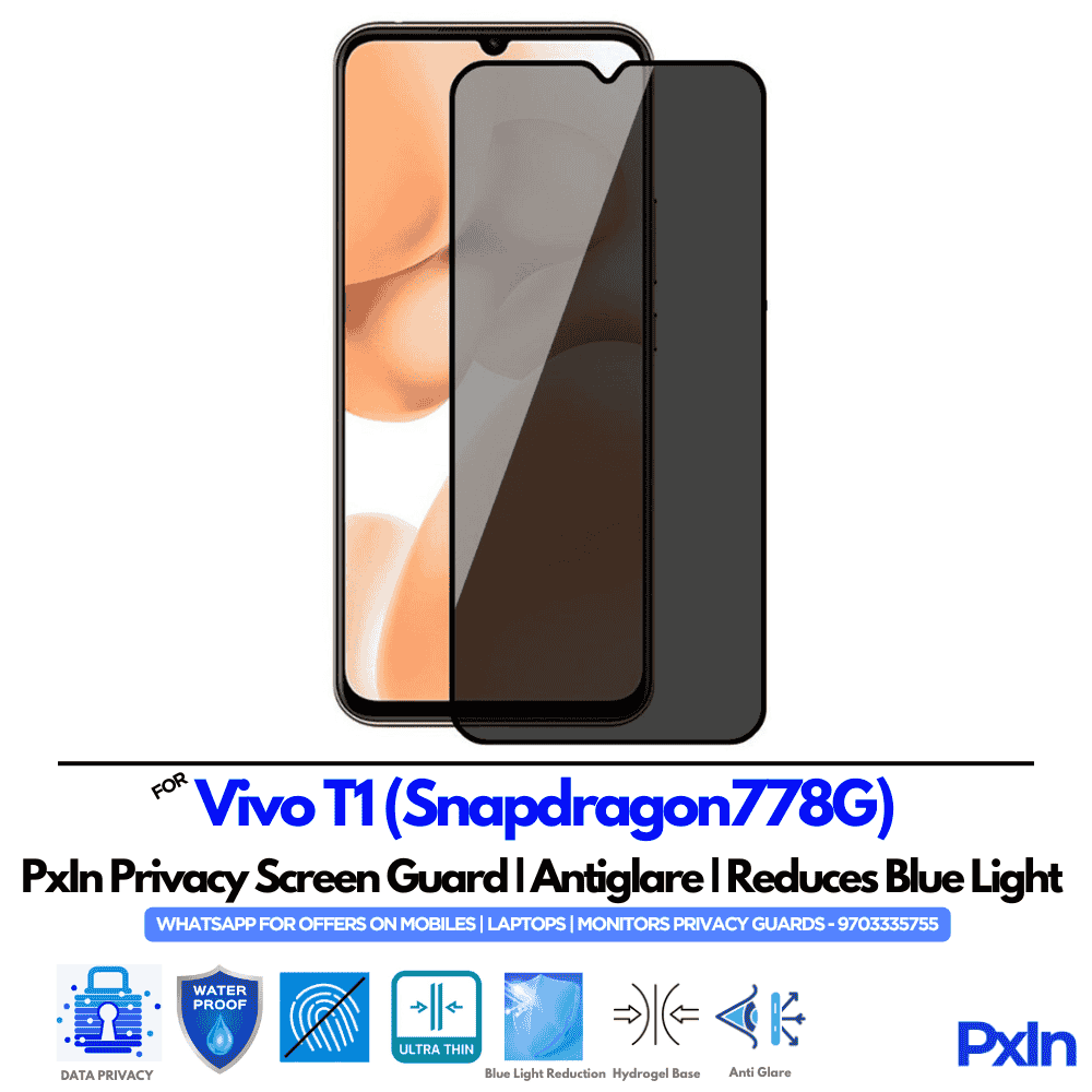 Vivo T1 (Snapdragon778G) Mobile Privacy Screen