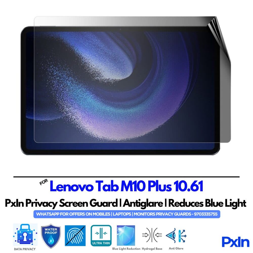 Lenovo Tab M10 Plus 10.61 Privacy Screen