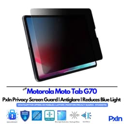 Motorola Moto Tab G70 Privacy Screen