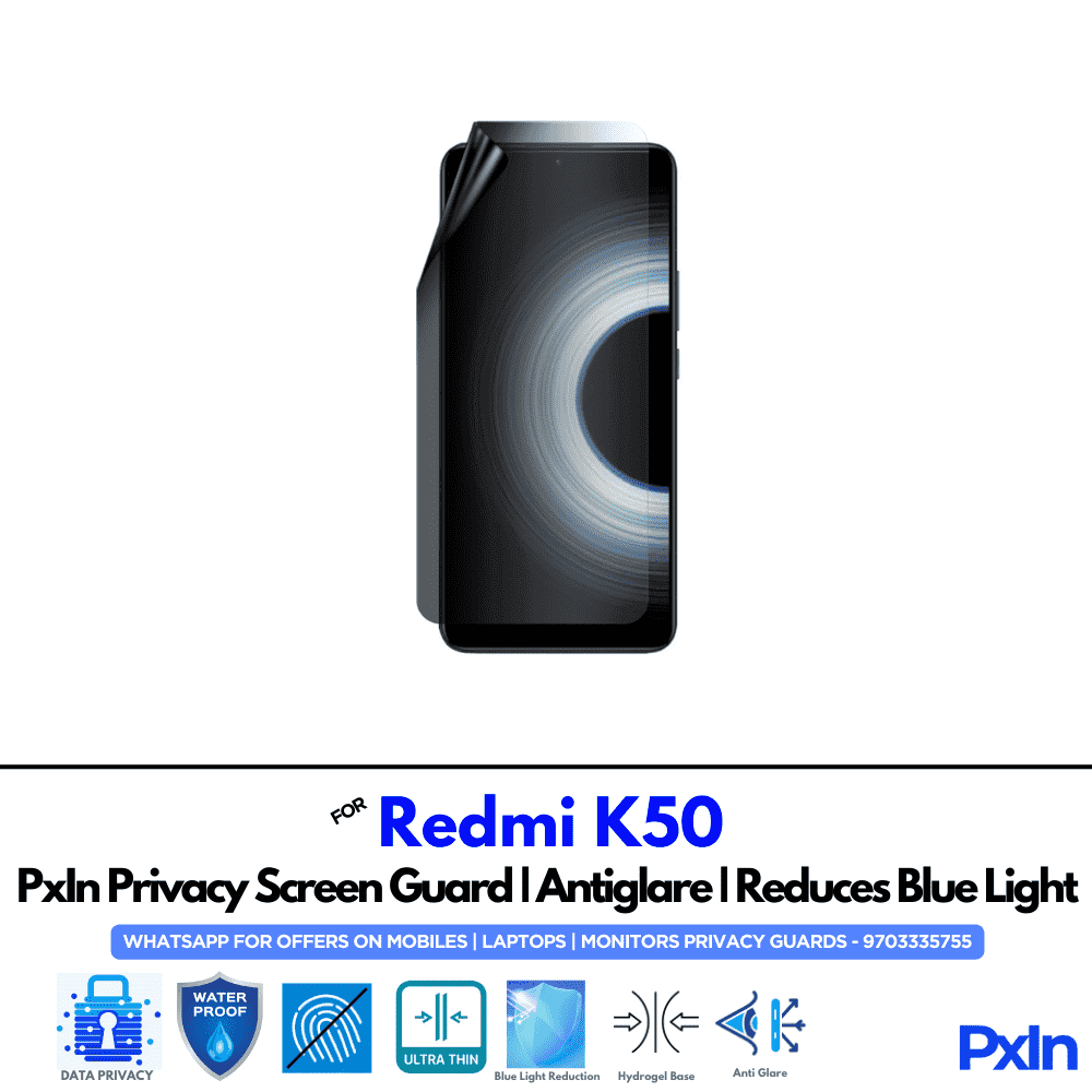 Redmi K50 Mobile Privacy Screen Guard
