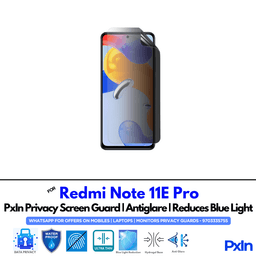 Redmi Note 11E Pro Mobile Privacy Screen Gurad