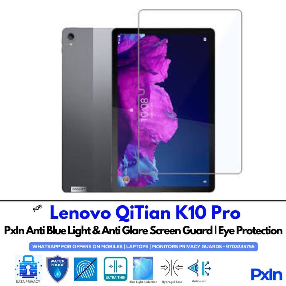 Lenovo Small new pad plus Anti Blue light Screen Guard