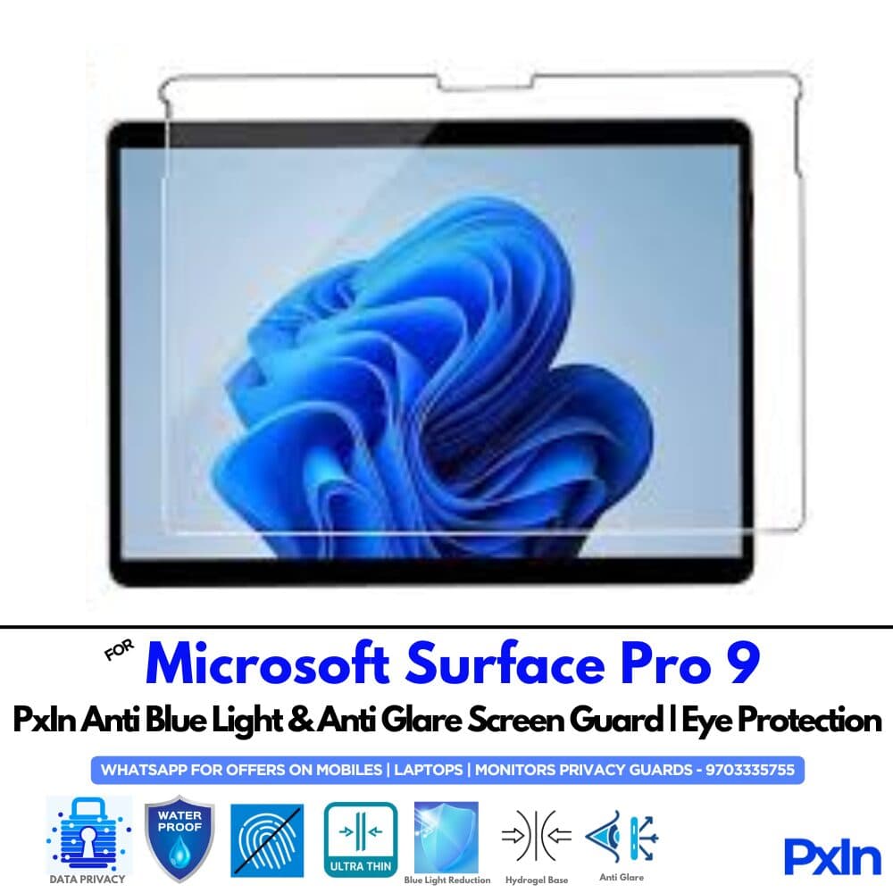 Microsoft Surface Pro 9 Tab Anti Blue light Screen Guard