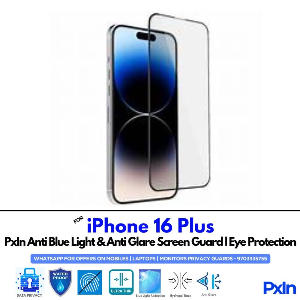 IPhone 16 Plus Mobile Anti Bluelight Screen Guard