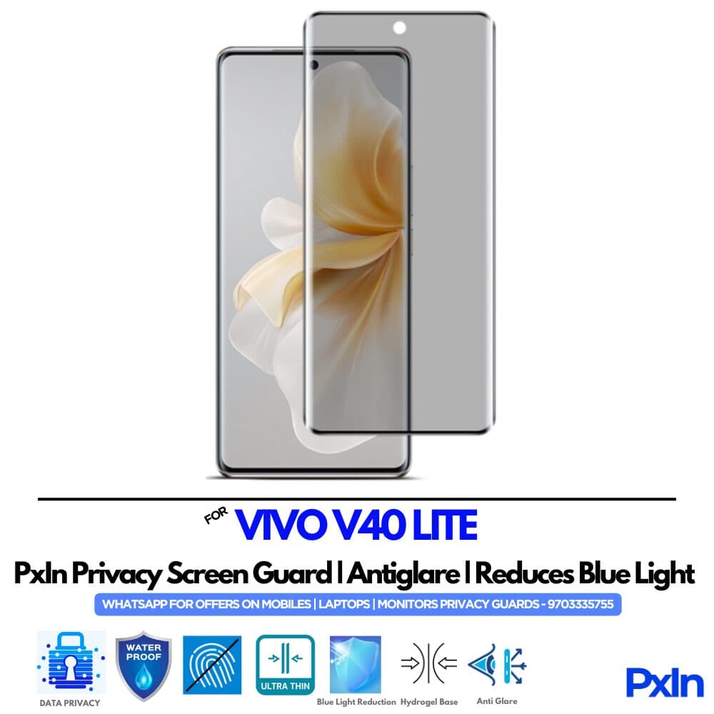VIVO V40 LITE Mobile Privacy Screen Guard