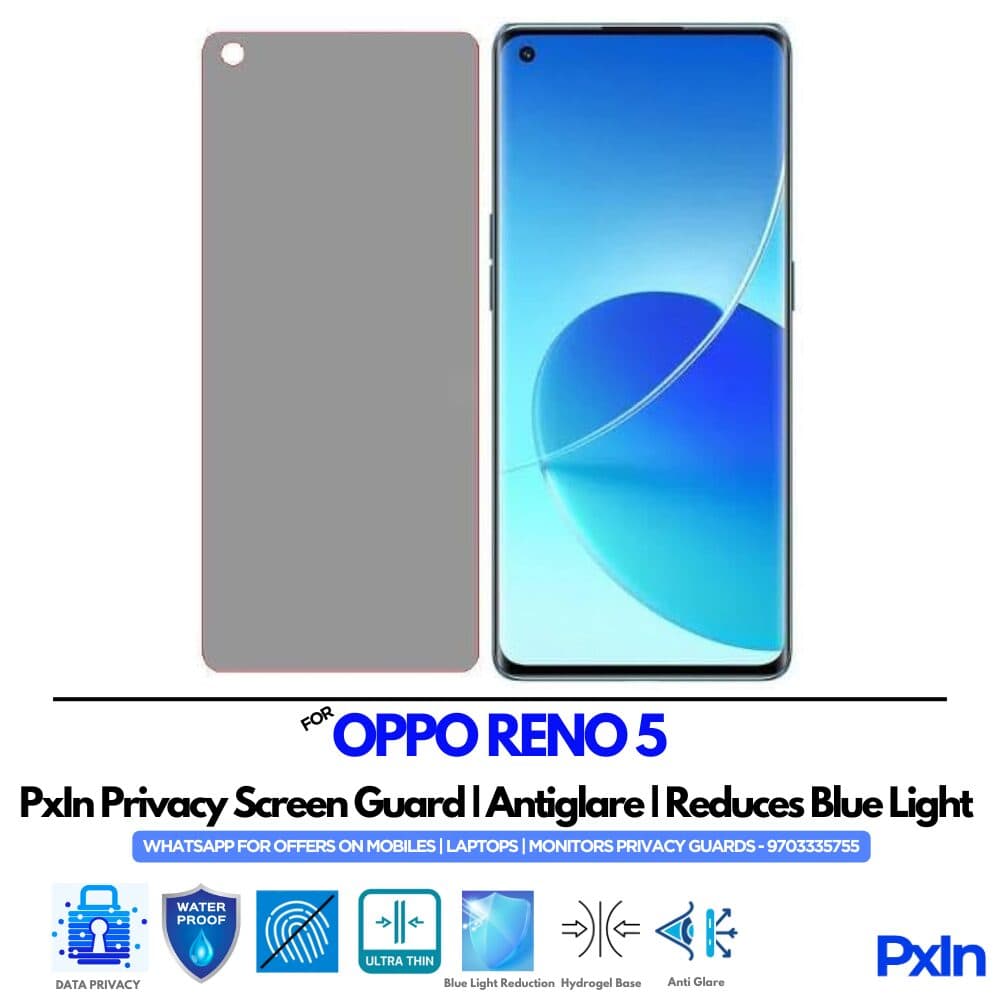 OPPO RENO 5 Mobile Privacy Screen Guard
