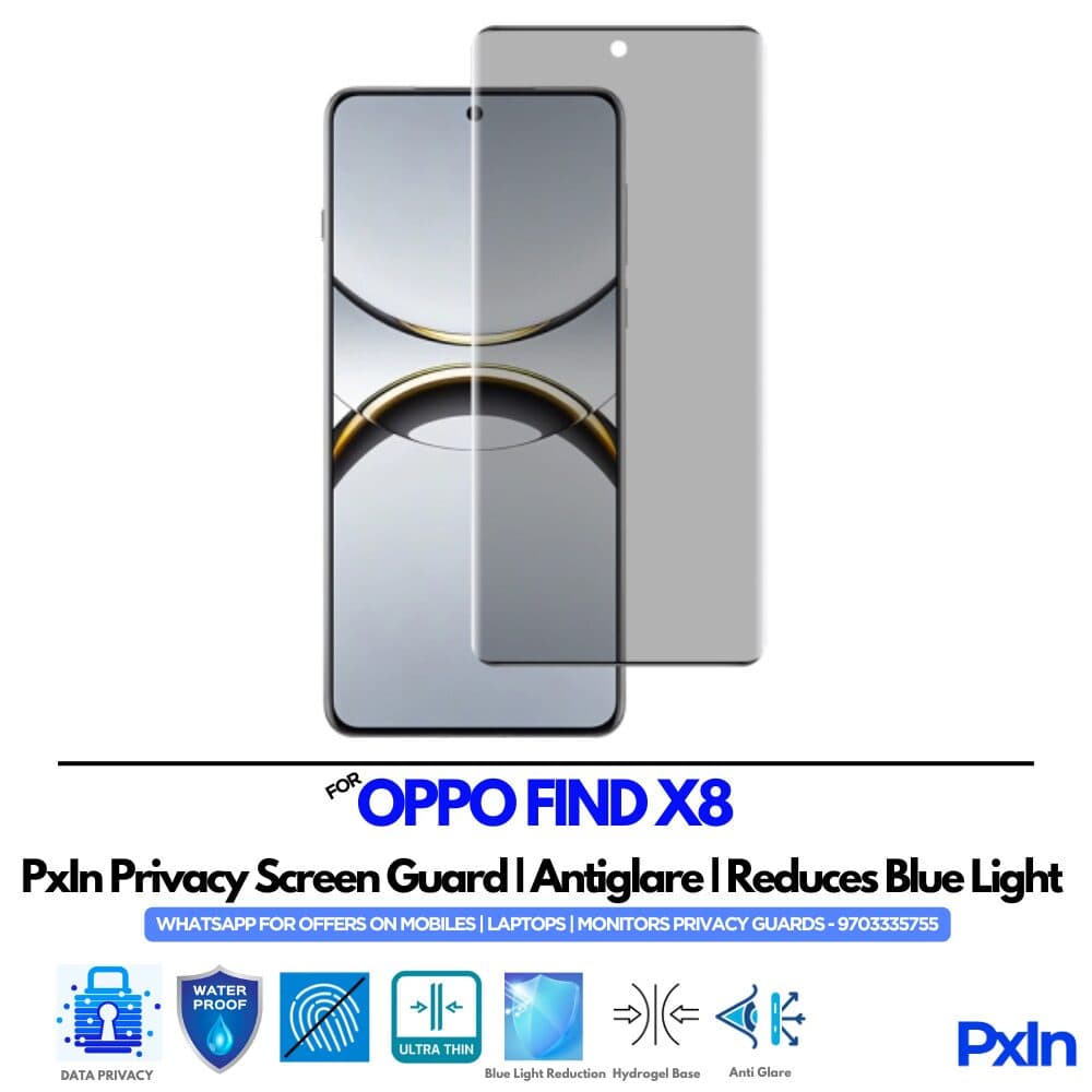 OPPO FIND X8 Mobile Privacy Screen Guard