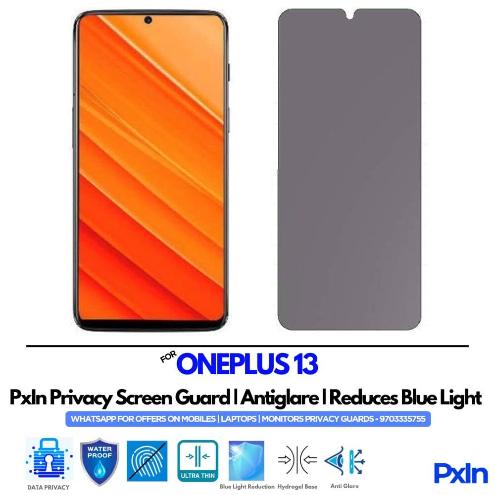 ONEPLUS 13 Mobile Privacy Screen Guard