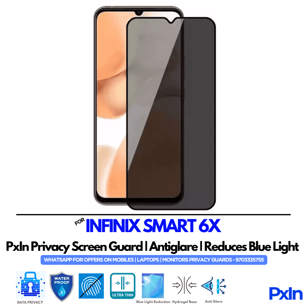 INFINIX SMART 6X Mobile Privacy Screen Guard