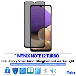 INFINIX NOTE 12 TURBO Mobile Privacy Screen Guard