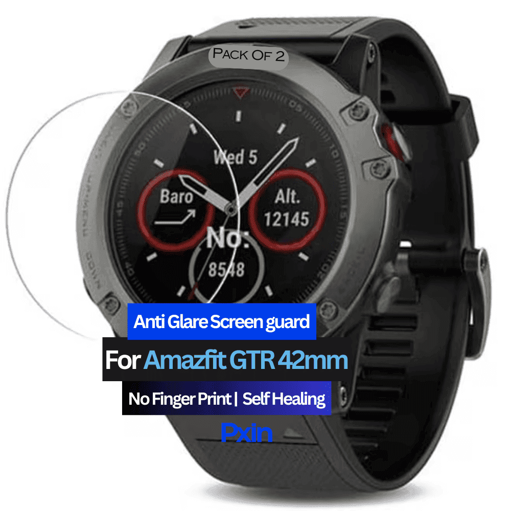 Anti-Glare Screen Guard for Amazfit GTR 42mm Smartwatch