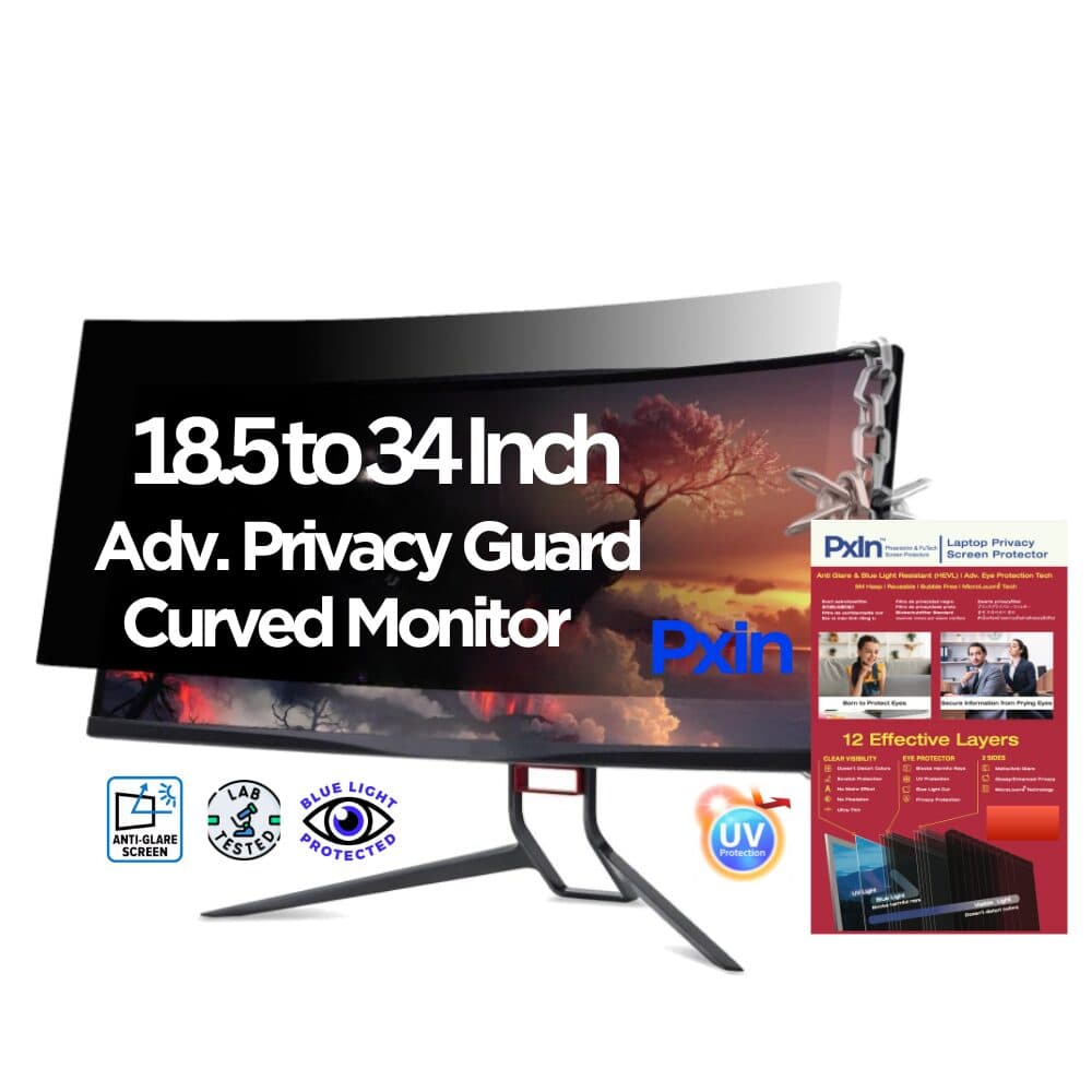 curved monitor privacy screen