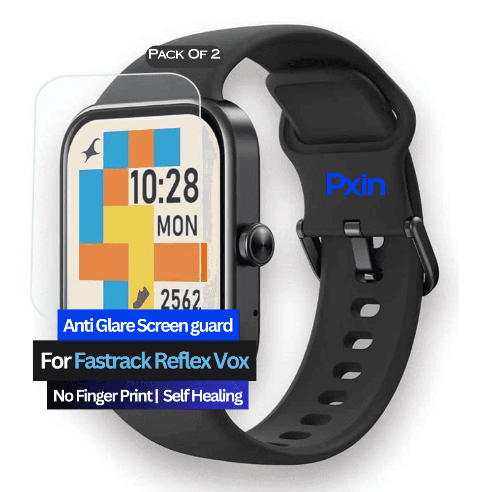 Anti-Glare Screen Guard for Fastrack Reflex Vox Smartwatch