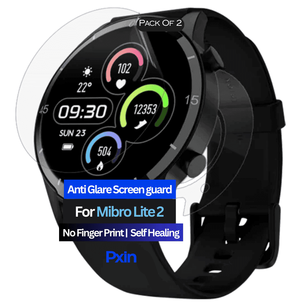 Anti-Glare Screen Guard for Mibro Lite 2 Smartwatch