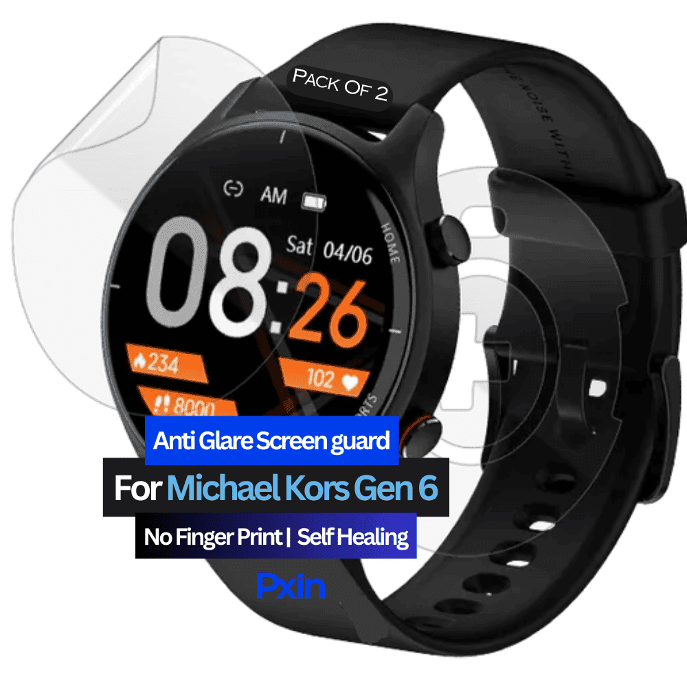 Anti-Glare Screen Guard for Michael Kors Gen 6 Smartwatch
