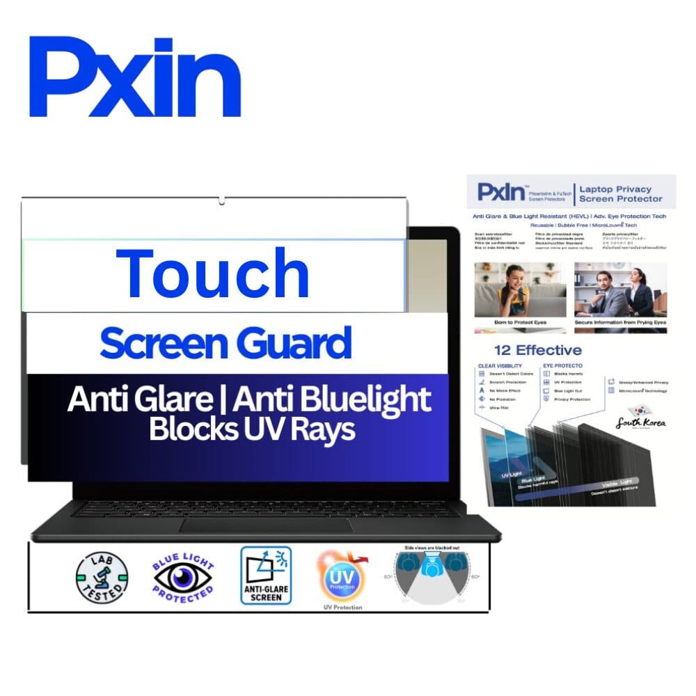 touch laptop anti glare screen guard with anti glare feature
