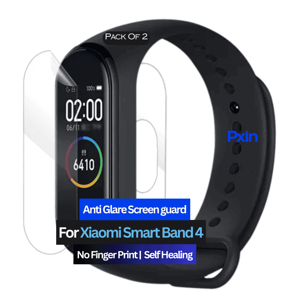 Anti-Glare Screen Guard for Xiaomi Smart Band 4 Smartwatch