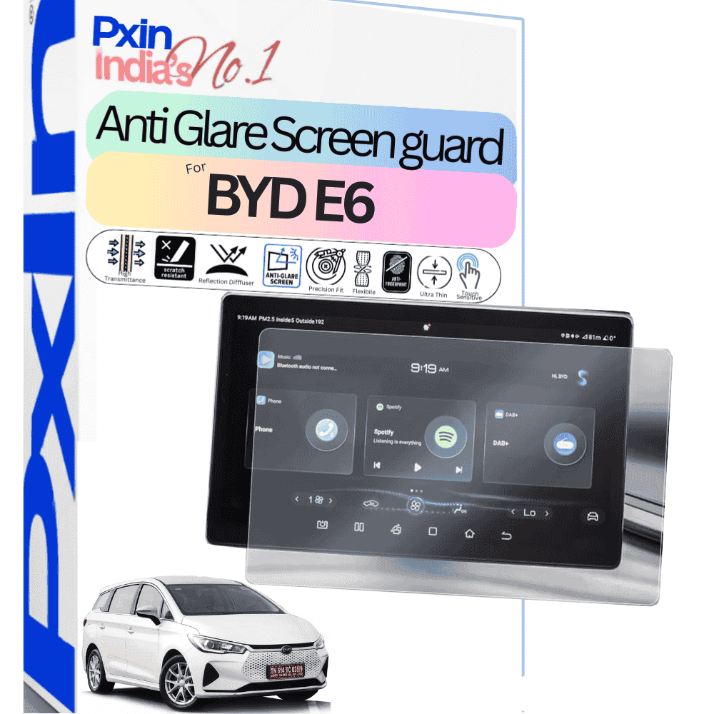 BYD E6 antiglare screen guard