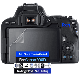 Anti-Glare Screen Guard for Canon 200D Camera