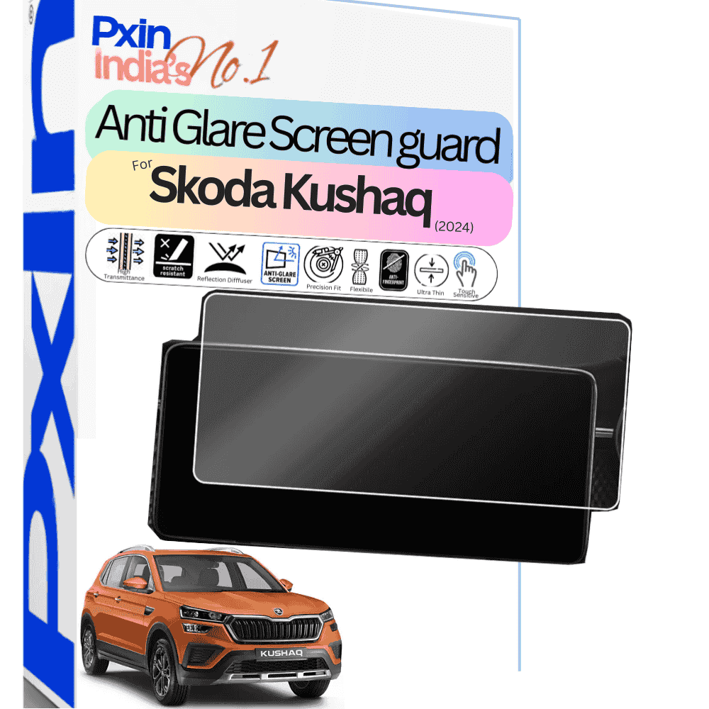 Skoda Kushaq (2024) antiglare screen guard