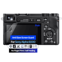 Anti-Glare Screen Guard for Sony Alpha 6000 Camera