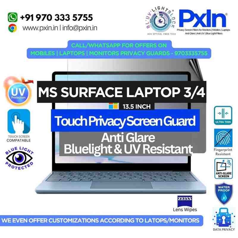 MS Surface Laptop 3/4 13.5 Inch Privacy Screen Protector