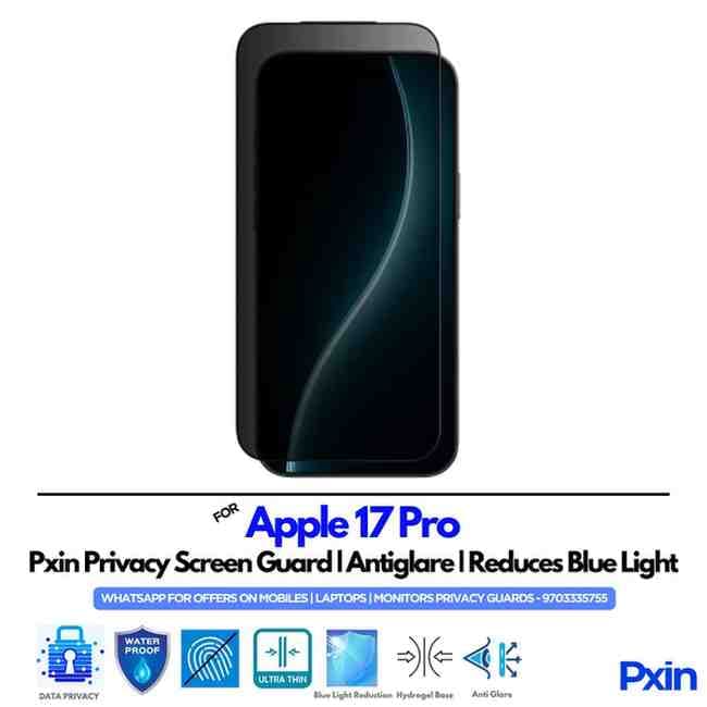 Apple17Pro Mobile Privacy Screen Guard