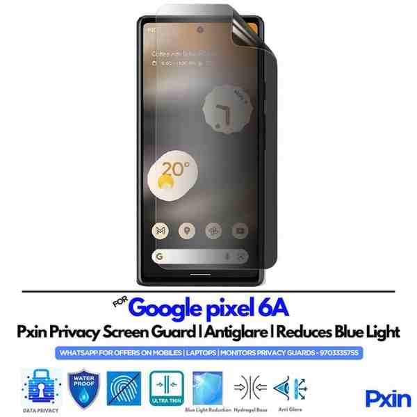 Googlepixel6A Mobile Privacy Screen Guard