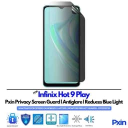InfinixHot9Play Mobile Privacy Screen Guard